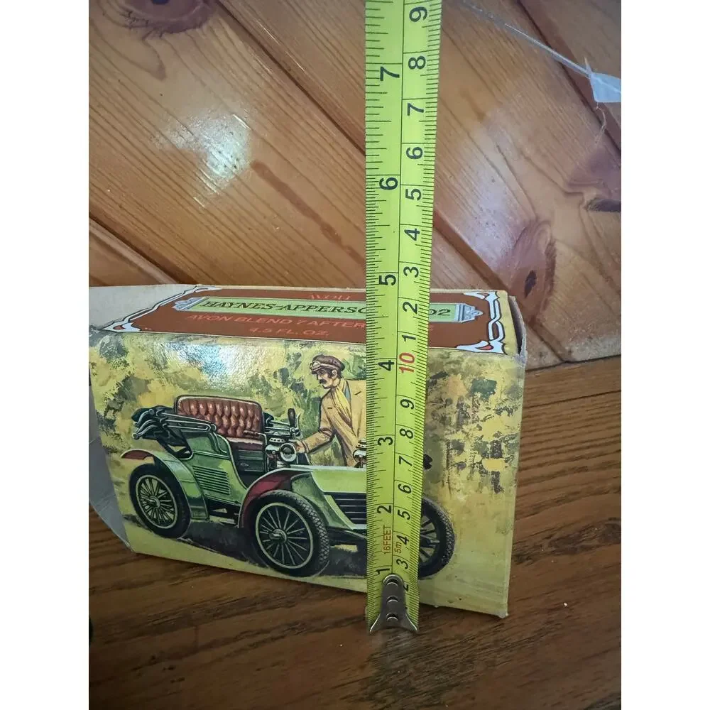 Vintage Avon Haynes-Apperson 1902 Car Decanter Blend 7 After Shave w Box